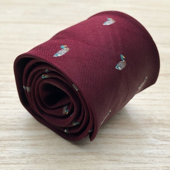 Robert Talbott for Al Johnson Tie! Duck Hunters! - Picture 2 of 7